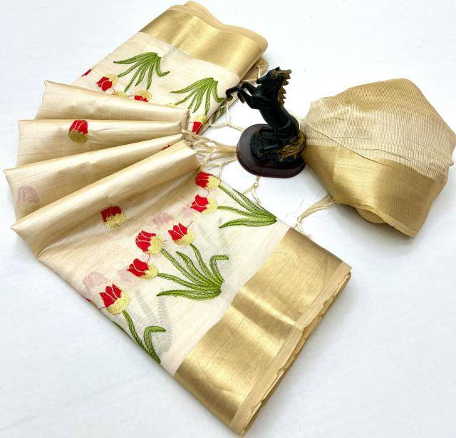 Malhar tissue kerala Wholesale saree dealers in Surat